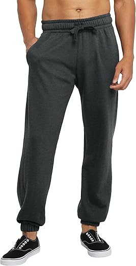 Hanes Originals Men’s Jogger Sweatpants, Heavyweight Fleece Joggers with Pockets, 30" Inseam