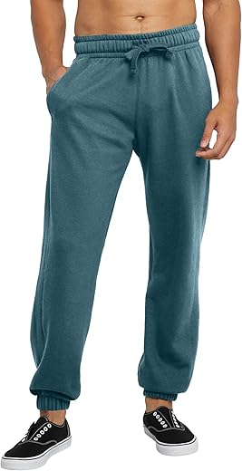 Hanes Originals Men’s Jogger Sweatpants, Heavyweight Fleece Joggers with Pockets, 30" Inseam